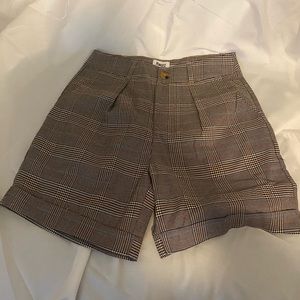 Princess Polly plaid shorts
